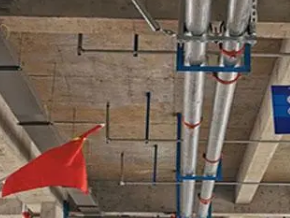雨山管廊支架的安装方法